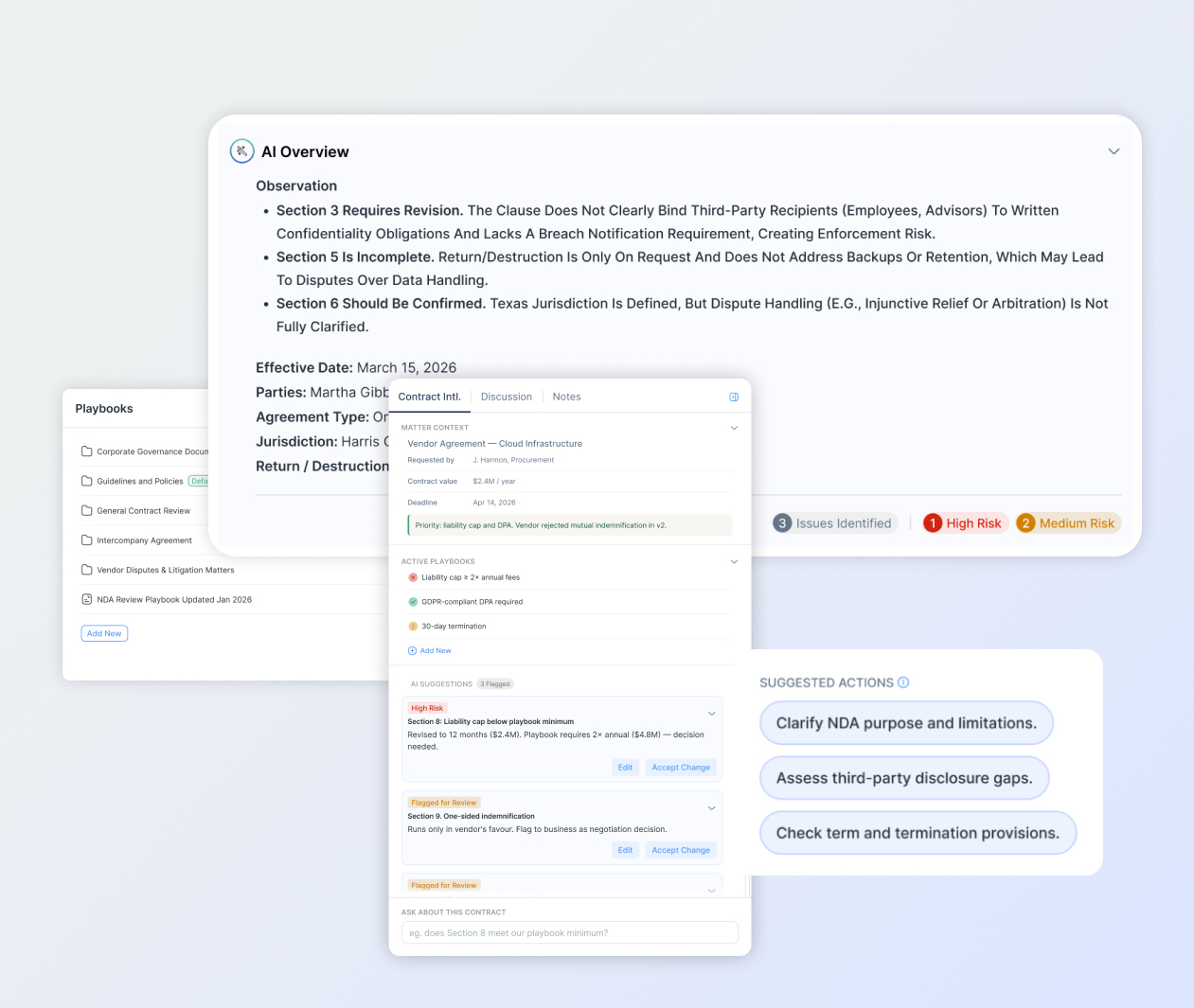 ReportsVault contract intelligence
